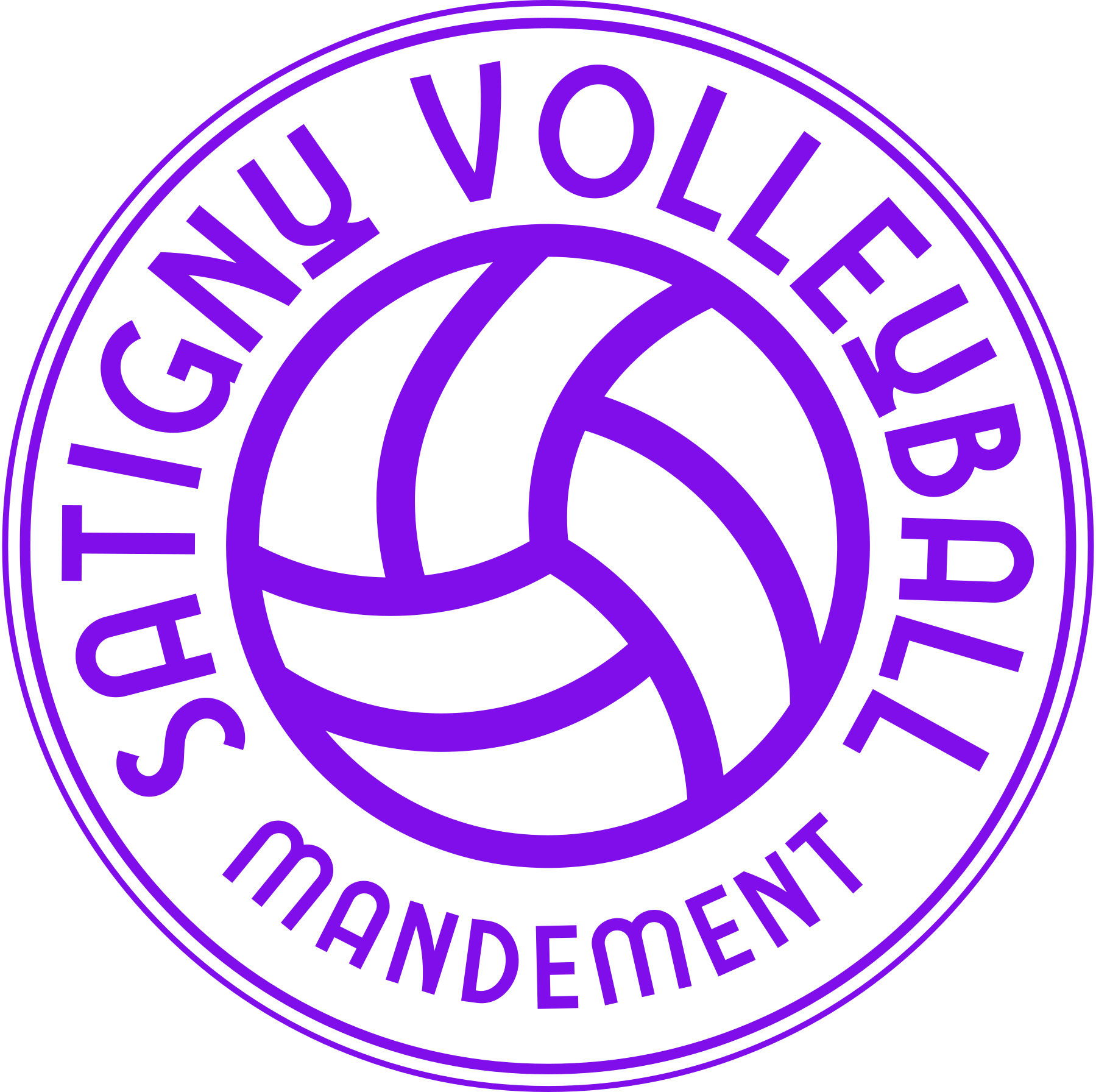 Satigny Volleyball Club Logo
